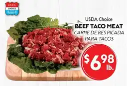 La Chiquita Food Market USDA Choice BEEF TACO MEAT offer