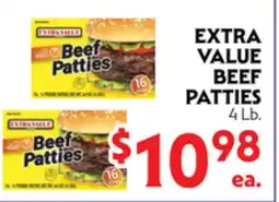 La Chiquita Food Market EXTRA VALUE BEEF PATTIES offer