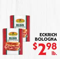 La Chiquita Food Market ECKRICH BOLOGNA offer