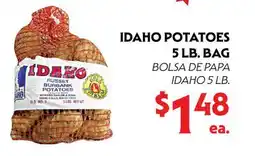 La Chiquita Food Market IDAHO POTATOES 5 LB. BAG offer
