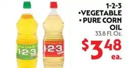 La Chiquita Food Market 1-2-3 VEGETABLE • PURE CORN OIL offer