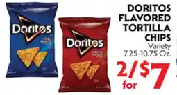 La Chiquita Food Market DORITOS FLAVORED TORTILLA CHIPS offer