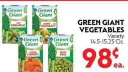La Chiquita Food Market GREEN GIANT VEGETABLES offer