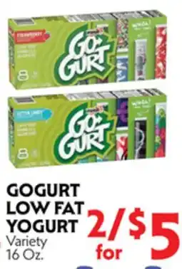 La Chiquita Food Market GOGURT LOW FAT YOGURT offer