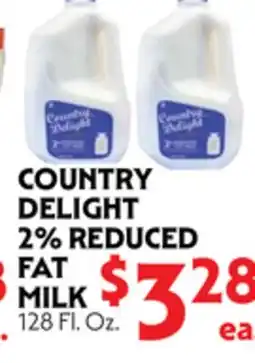 La Chiquita Food Market COUNTRY DELIGHT 2% REDUCED FAT MILK offer