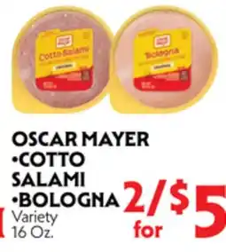 La Chiquita Food Market OSCAR MAYER •COTTO SALAMI •BOLOGNA offer