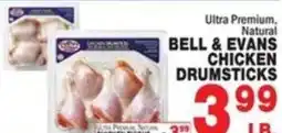 Bravo Supermarkets Bell & Evans chicken drumsticks offer