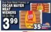 Bravo Supermarkets Oscar Mayer meat wieners offer