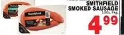 Bravo Supermarkets Smithfield smoked sausage offer