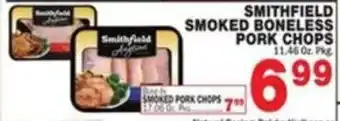 Smithfield smoked boneless pork chops