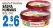 Bravo Supermarkets Sabra hummus offer