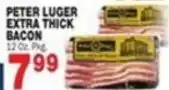 Bravo Supermarkets Peter luger extra thick bacon offer
