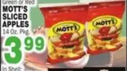 Bravo Supermarkets Mott's sliced apples offer