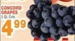 Bravo Supermarkets Concord Grapes offer