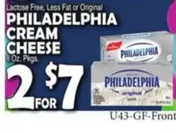 Bravo Supermarkets Philadelphia cream cheese offer