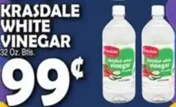 Bravo Supermarkets Krasdale white vinegar offer