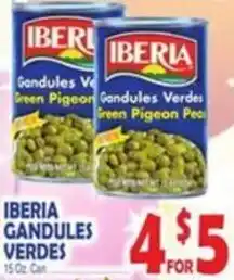 Bravo Supermarkets Iberia Gandules Verdes offer