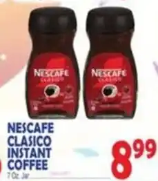 Bravo Supermarkets Nescafe clasico instant coffee offer