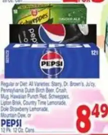 Bravo Supermarkets Pepsi offer