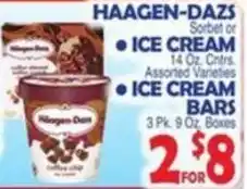 Bravo Supermarkets Haagen-Dazs ice cream offer