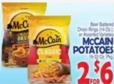 Bravo Supermarkets McCain Potatoes offer
