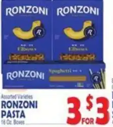 Bravo Supermarkets Ronzoni Pasta offer