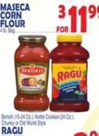 Bravo Supermarkets Bertolli or Ragu offer