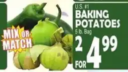 Bravo Supermarkets U.s. #1 baking potatoes offer