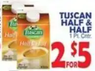 Bravo Supermarkets Tuscan half & half offer