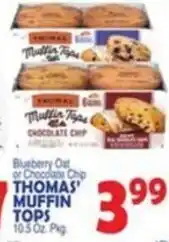 Bravo Supermarkets Thomas muffin tops offer