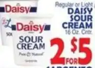 Bravo Supermarkets Daisy sour cream offer