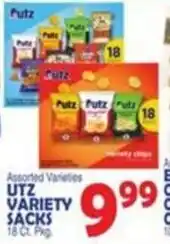 Bravo Supermarkets Putz variety chips offer