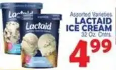 Bravo Supermarkets Lactaid ice cream offer
