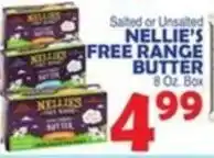 Bravo Supermarkets Nellie's free range butter offer