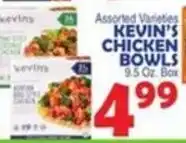 Bravo Supermarkets Kevin's chicken bowls offer