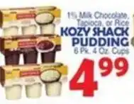 Bravo Supermarkets Kozy Shack Pudding offer