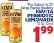 Bravo Supermarkets Kevita prebiotic lemonade offer