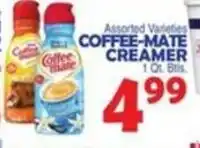 Bravo Supermarkets Coffee-Mate creamer offer