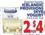 Bravo Supermarkets Icelandic Provisions skyr yogurt offer