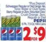 Bravo Supermarkets Pepsi polar seltzer offer