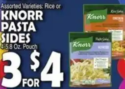 Bravo Supermarkets Knorr pasta sides offer