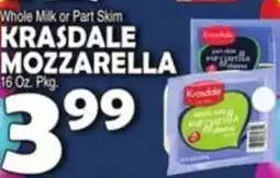 Bravo Supermarkets Krasdale mozzarella offer