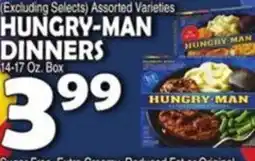 Bravo Supermarkets Hungry-Man dinners offer