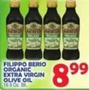 Bravo Supermarkets Filippo Berio organic extra virgin olive oil offer