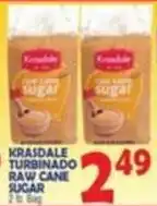 Bravo Supermarkets Krasdale turbinado raw cane sugar offer