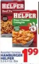 Bravo Supermarkets Hamburger Helper offer