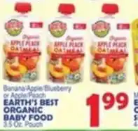 Bravo Supermarkets Earth's best organic baby food offer