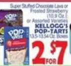 Bravo Supermarkets Kellogg's pop-tarts offer