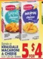 Bravo Supermarkets Krasdale macaroni & cheese offer