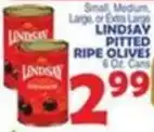 Bravo Supermarkets Lindsay pitted ripe olives offer